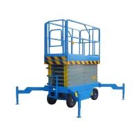 Подъемник ножничный самоходный 300 кг 16/18 м TOR SJY-0,3-16 DC аккумуляторный