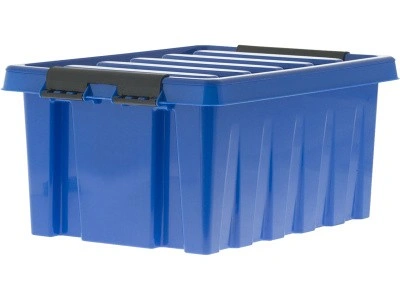 Ящик сплошной 415×300×195 мм, объем 16 л., арт.: Rox Box 16, синий, код: 18705