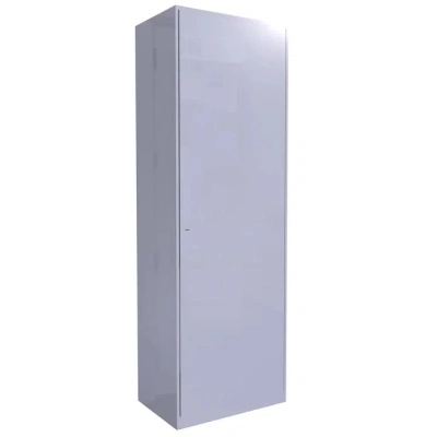 Шкаф для 48 противогазов ХПГ-48-600 с дверью 1800x600x400 мм Светло-серый