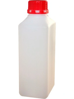 Бутыль 1л. квадратная, с пробкой, арт. ПБп 1-1к, код: 26075