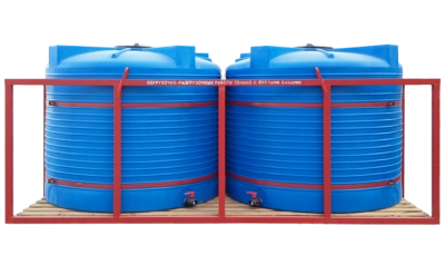 Каркас двойной для транспортировки, растворных узлов, агротехники на 10000 литров