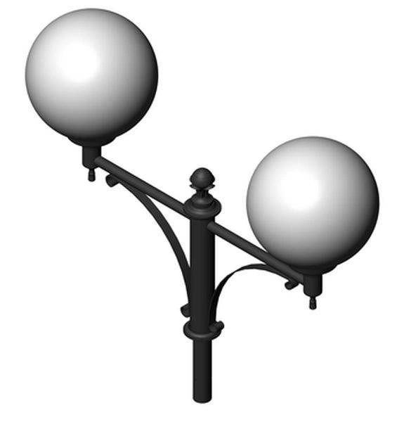 Фонарь уличный «Парк - М» со светильниками 4,15 м