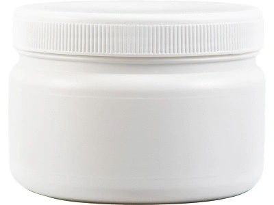 Банка п/э 0,45л. круглая, с крышкой, код: 32145