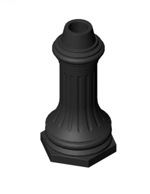 Цоколь чугунный тип Пушкин