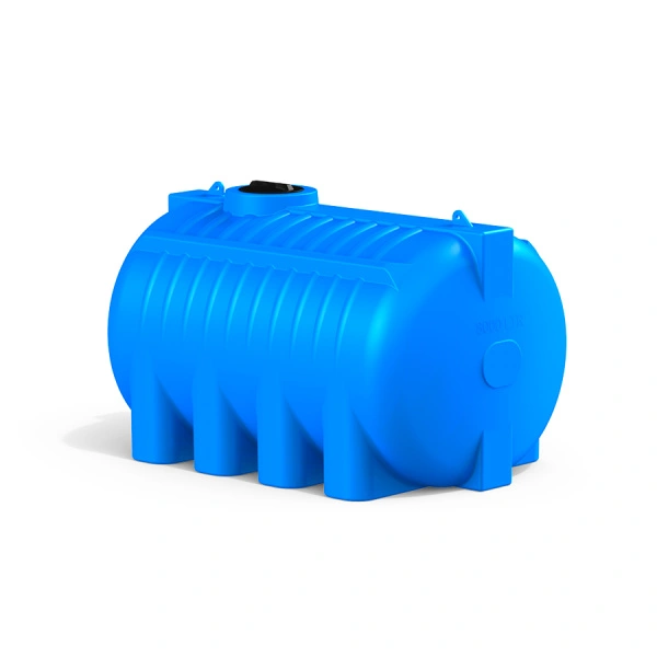 Горизонтальная емкость G 8000 литров синяя