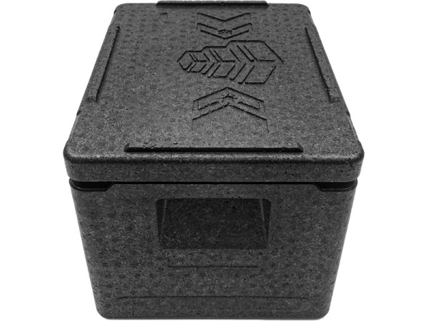 Термоконтейнер 400х300х270 18л. с крышкой, плотность 55, код: 32777