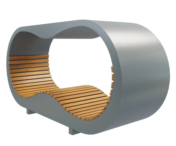 Умная скамейка Эко-портал С солнечной панелью