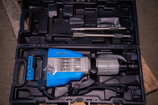 Молоток отбойный электрический ТОR DH16T 1900ВТ 60Дж HEX30