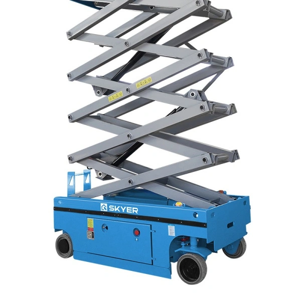 Самоходный ножничный подъемник с выдвижной платформой SKYER PL1625
