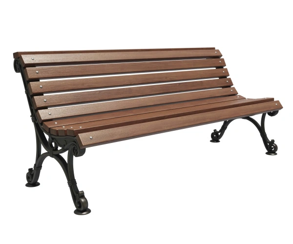 Скамейка чугунная «Новая Европа» 2,0 м (2 опоры)