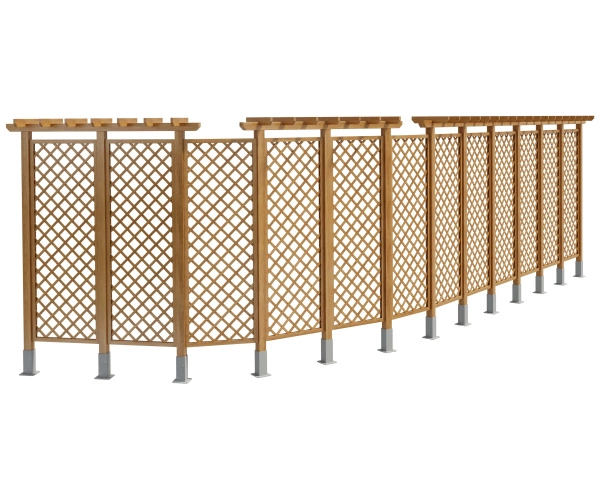 Шпалера «Ромб» 20,0 м (без покраски)