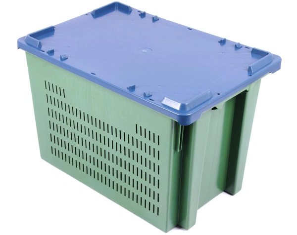 Пластиковый ящик 600х400х400 перфорированный