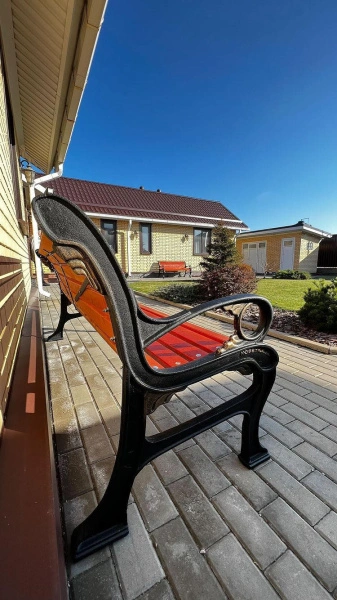 Скамейка чугунная «Наутилус» 1,5 м