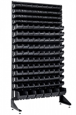 Стеллаж с пластиковыми ящиками 1801-4/10/1 CH