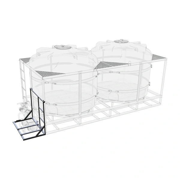 Рама съемная универсальная для мотопомпы